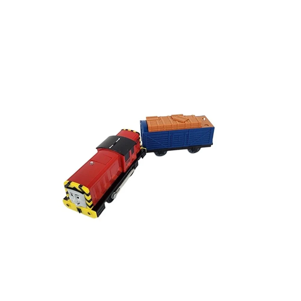 Thomas The Train Trackmaster James and Salty & 5 Various Train Car Tenders